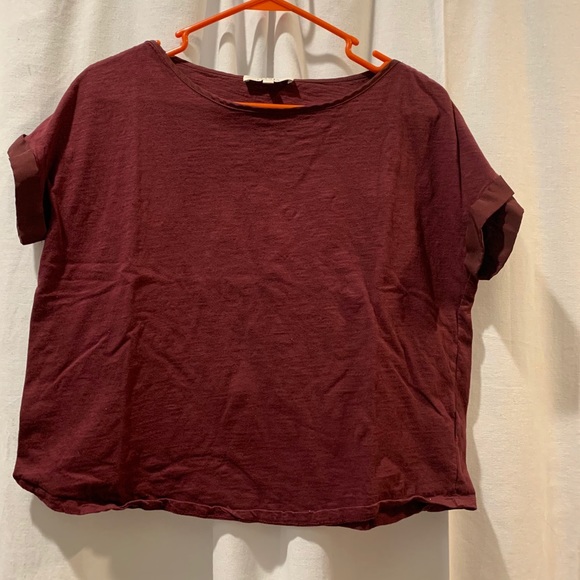 ASOS Oasis Boxy Cropped Top - Picture 2 of 3